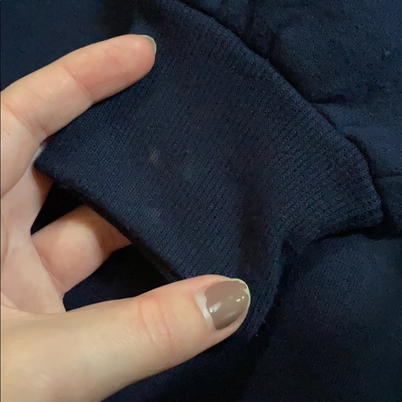 NWOT USA 3D Lettered Double Neckline Crewneck - Picture 7 of 8